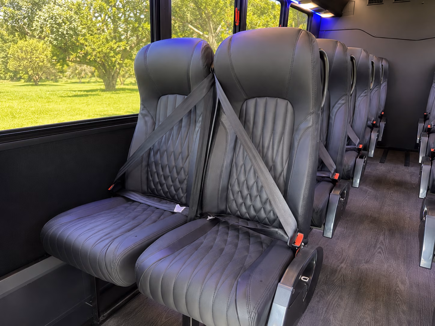 charter buses for durham weddings at vineyard and estate venues