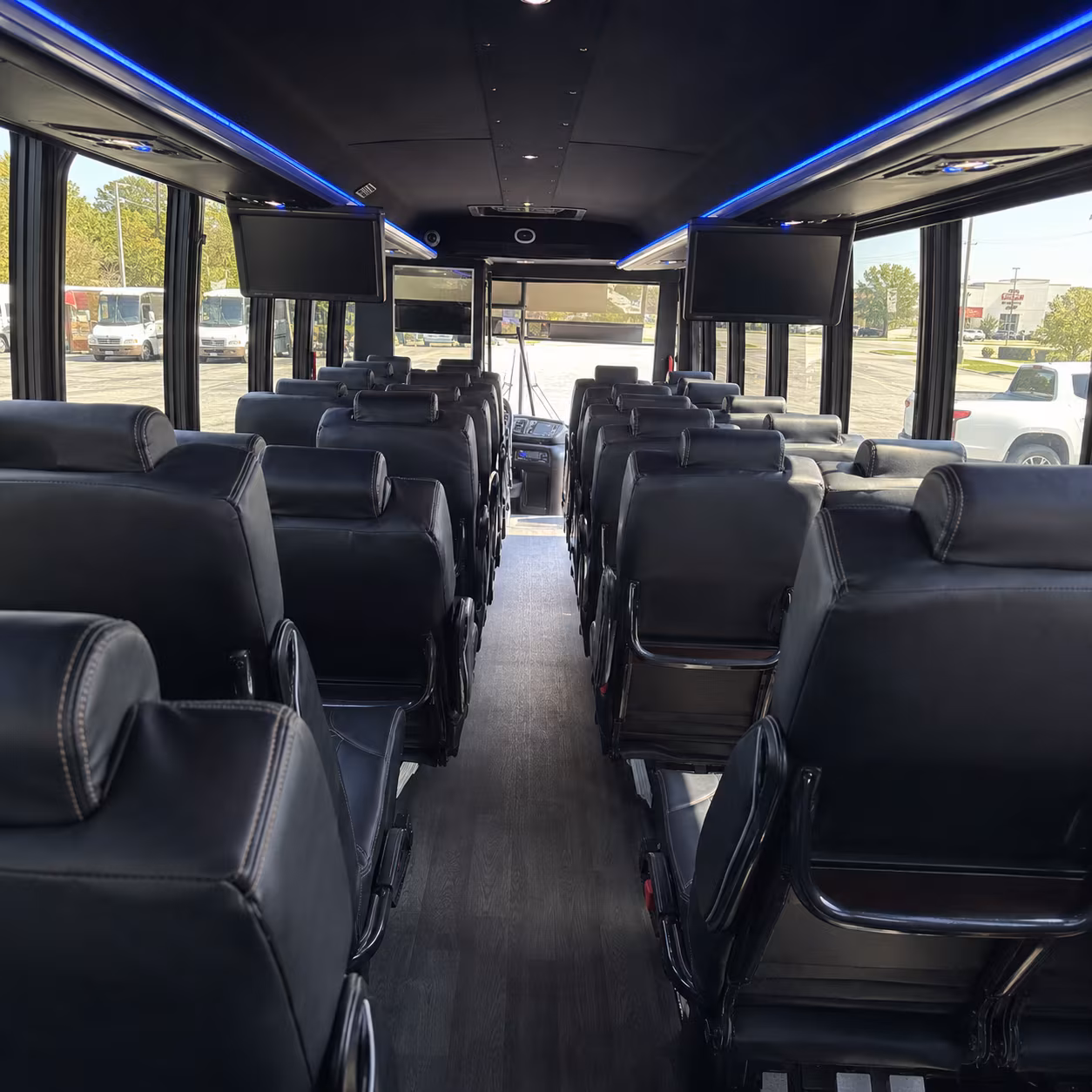 corporate wine tour bus rentals in durham north carolina