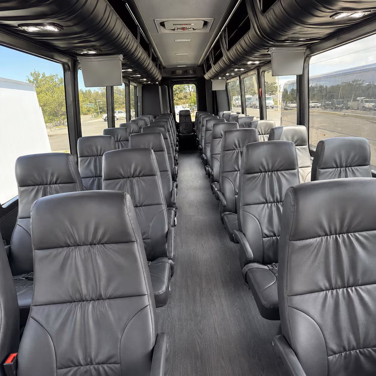 durham 30 passenger minibus interior