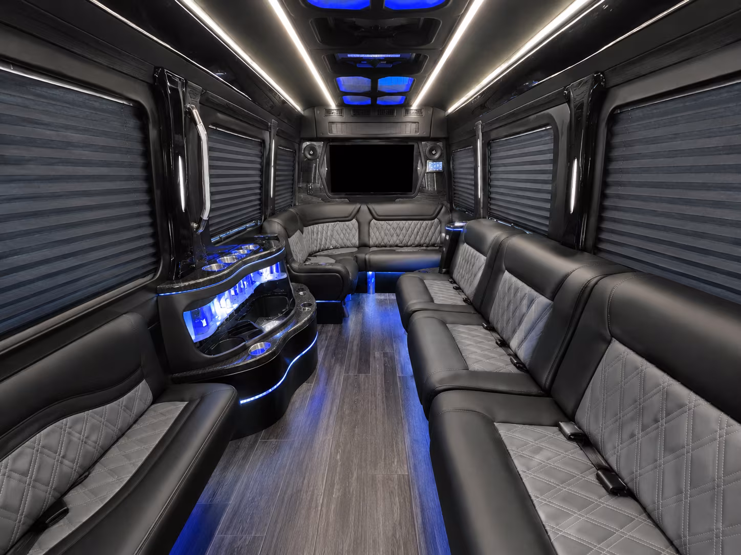 durham concert transportation onboard seating