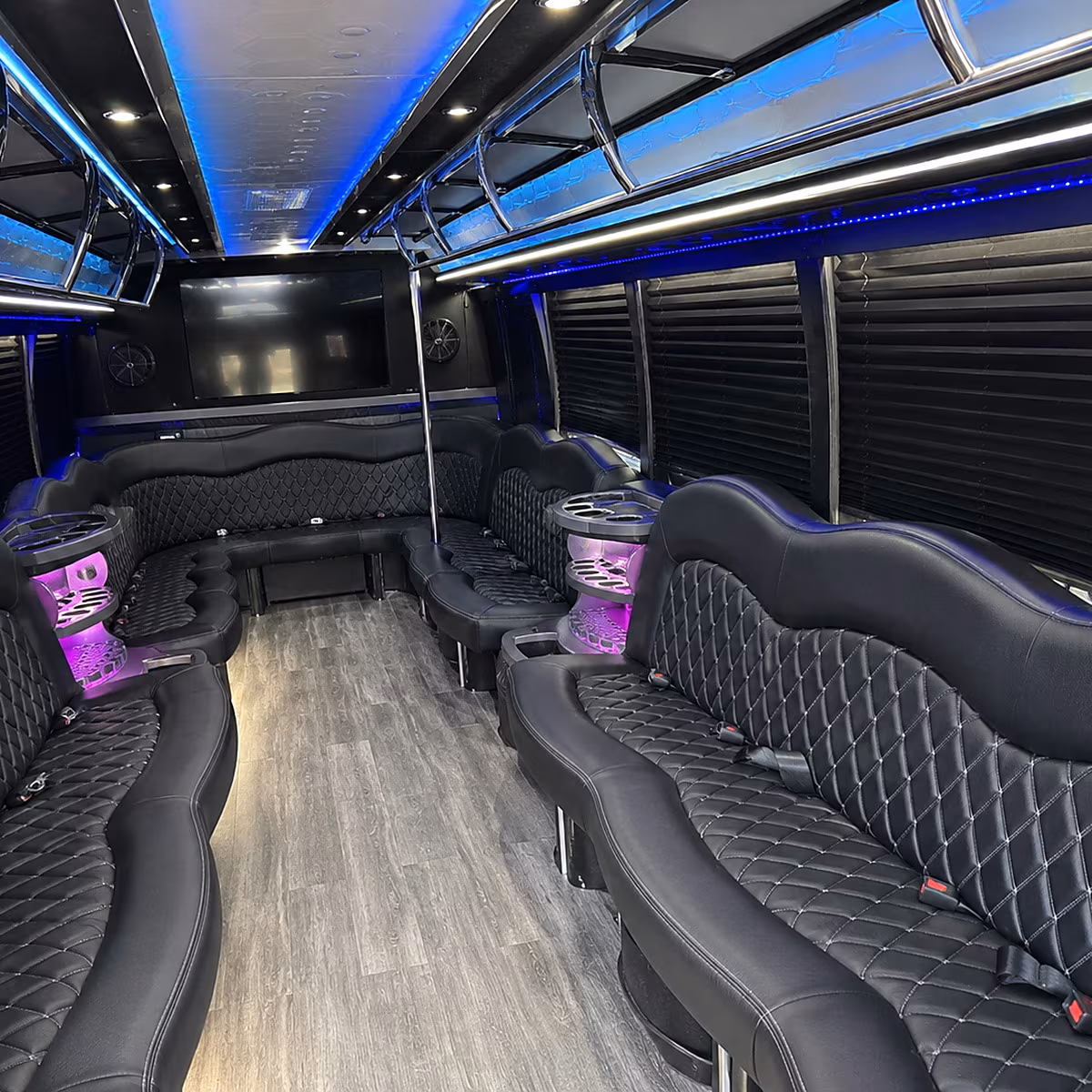 durham holiday party bus rental