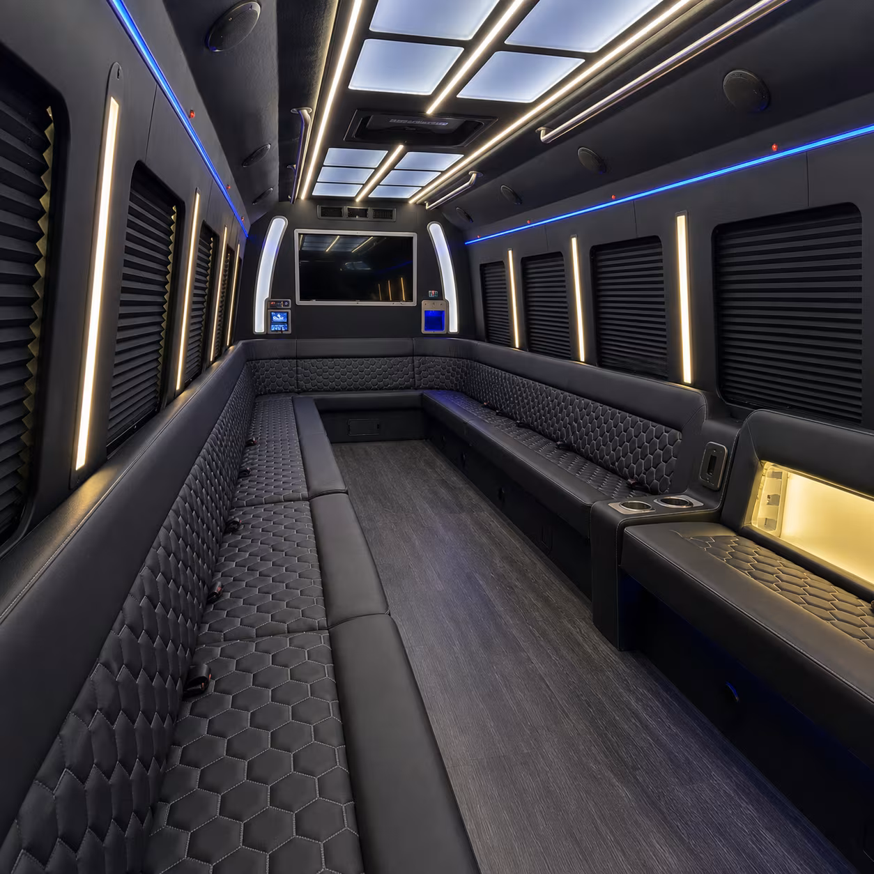 durham party bus inside