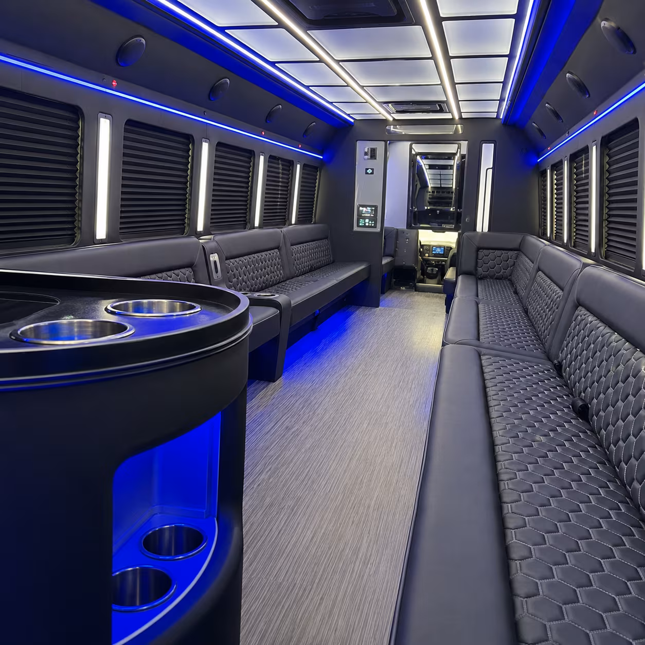 durham party bus rentals inside