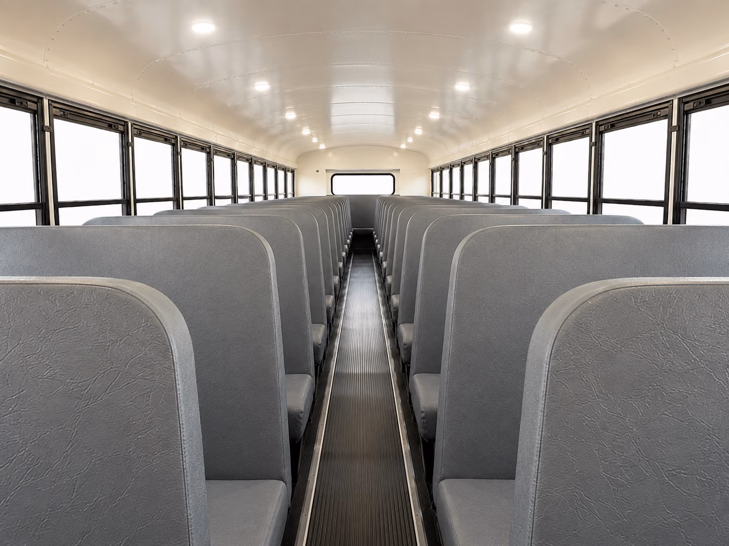 durham school bus interior