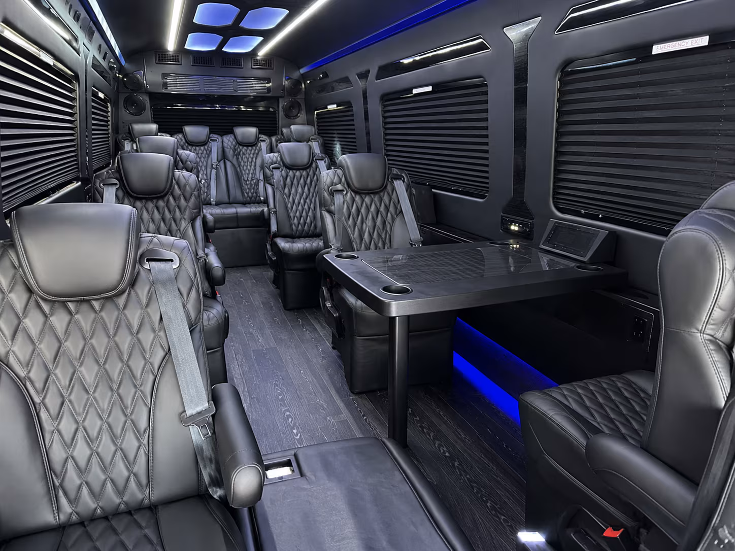 durham sprinter van with driver interior