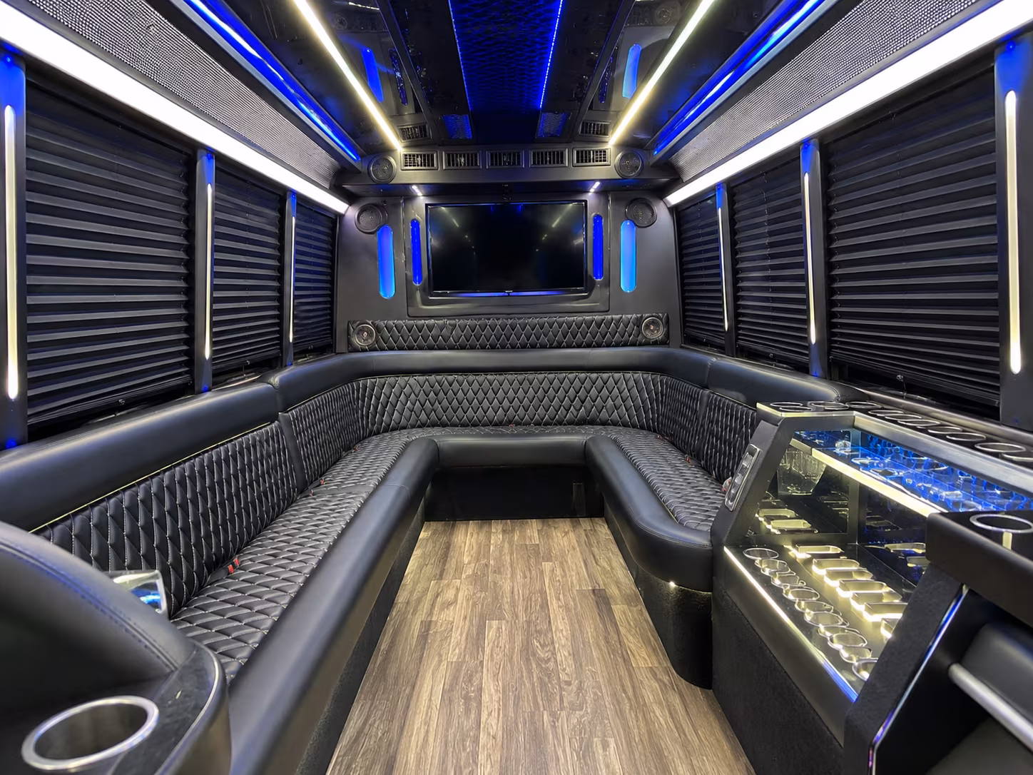 durham wedding party bus rental