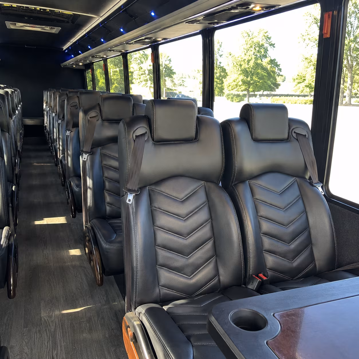 how is a bus rental actually priced in durham is it by the hour by the mile or something else