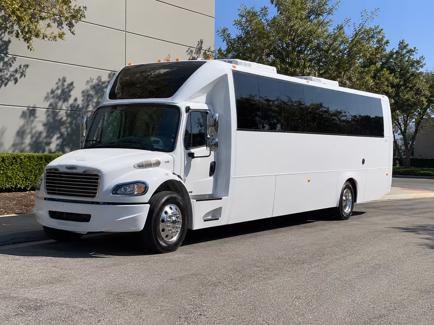 party buses for durham wedding parties and bridal groups